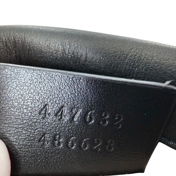 Gucci Marmont Matelasse Camera Bag Black Leather Gold GG Logo Crossbody - Picture 8 of 14